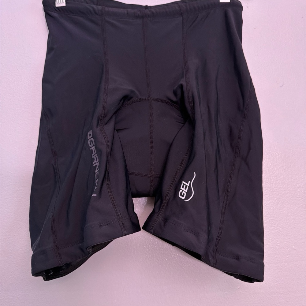 Men's Black Gel Athletic Shorts